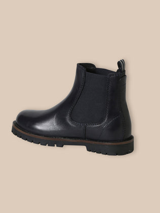 Leren chelsea jongensboots