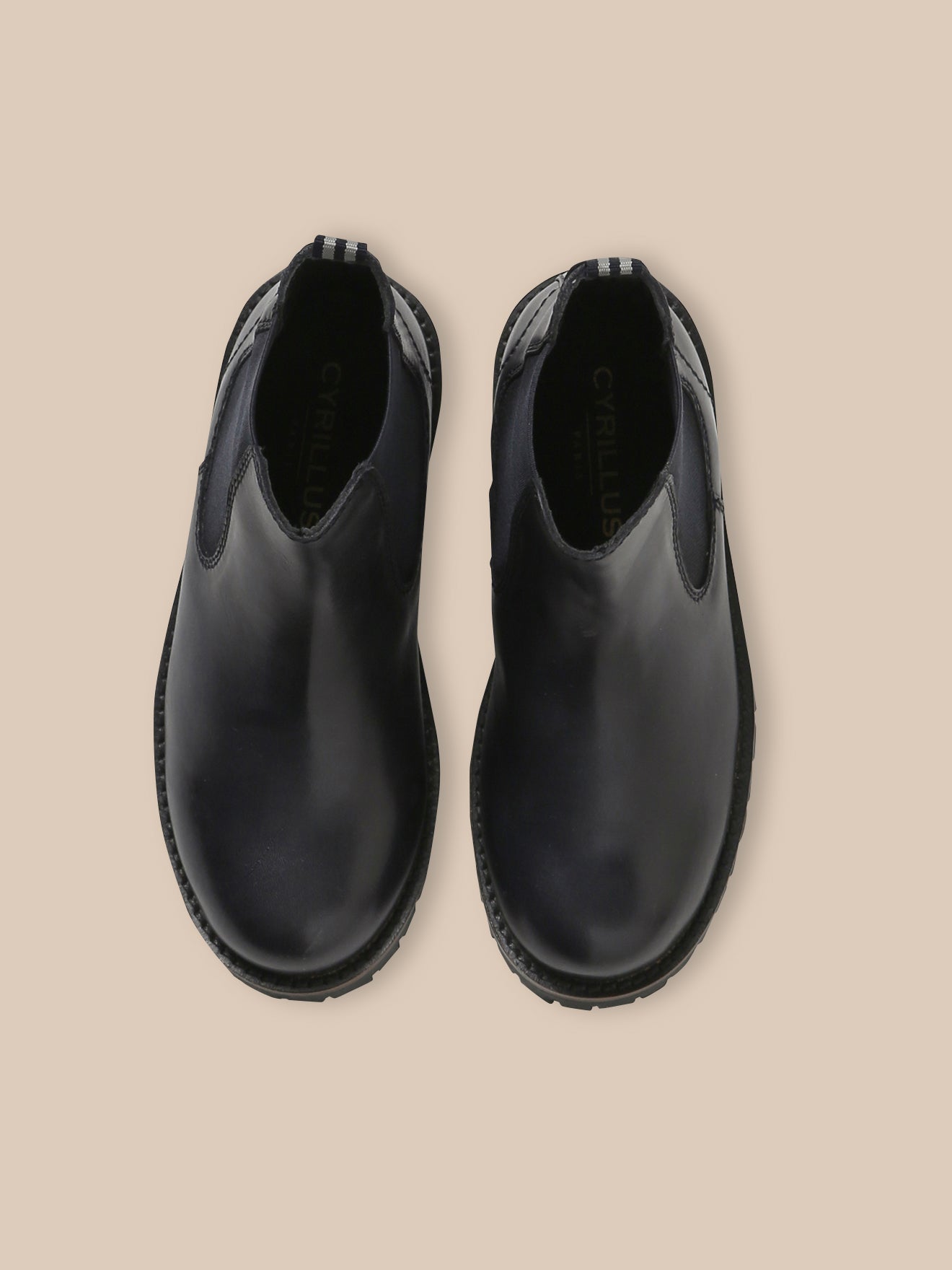 Leren chelsea jongensboots
