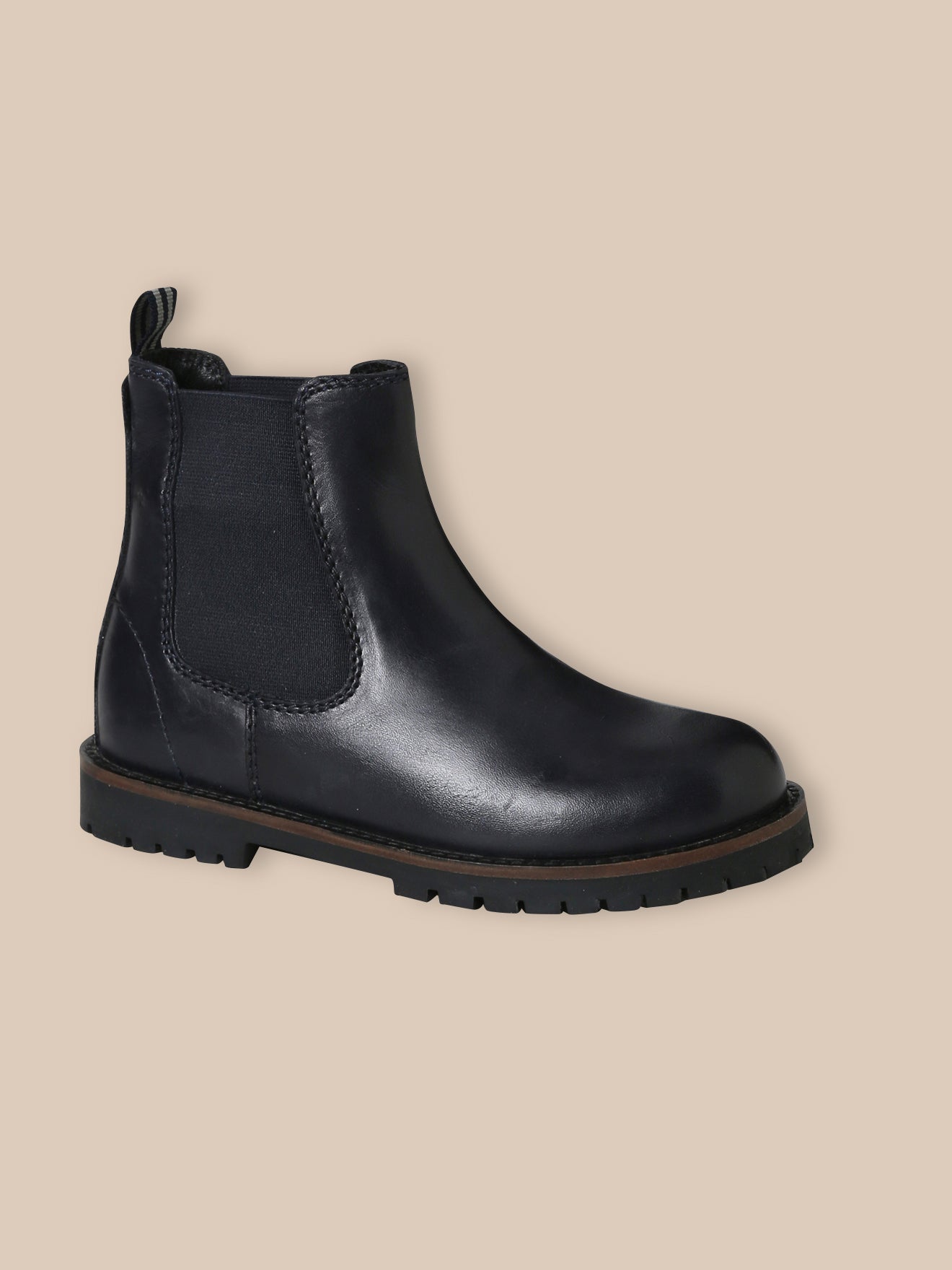 Leren chelsea jongensboots