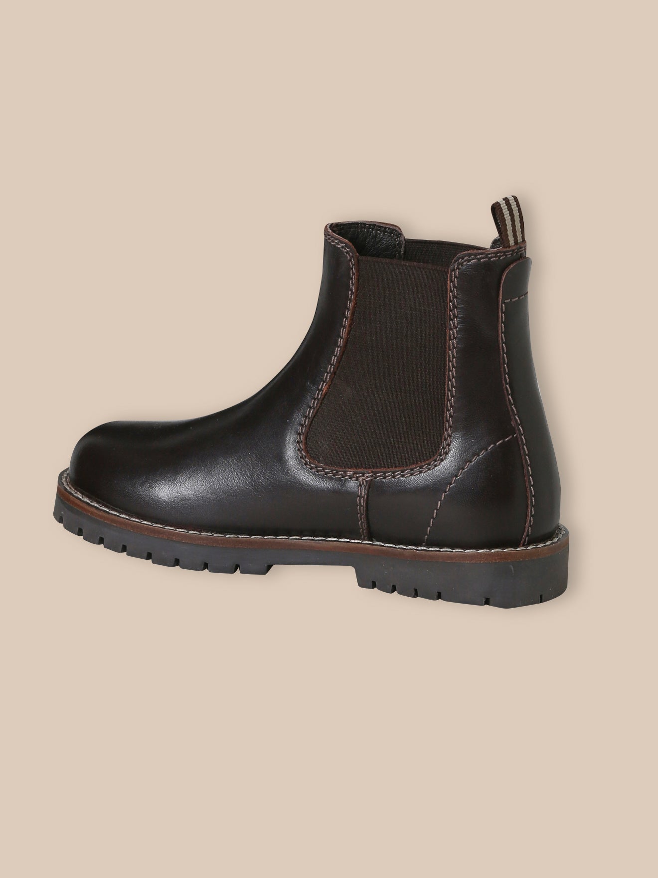 Leren chelsea jongensboots