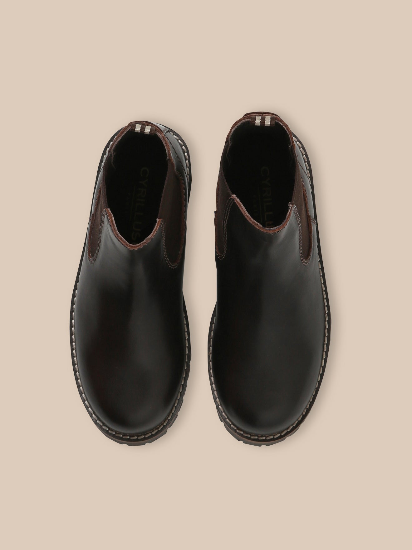 Leren chelsea jongensboots