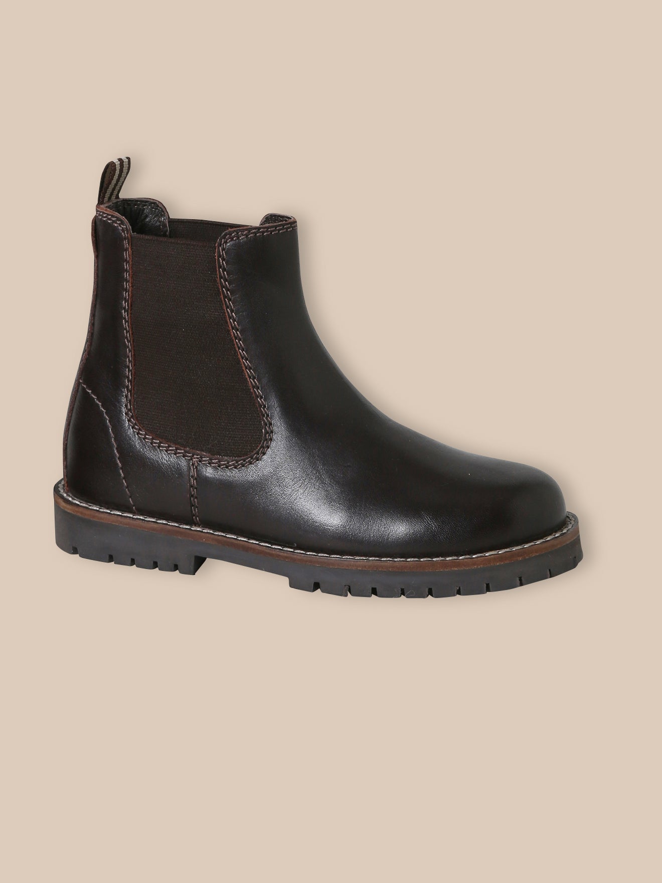 Leren chelsea jongensboots