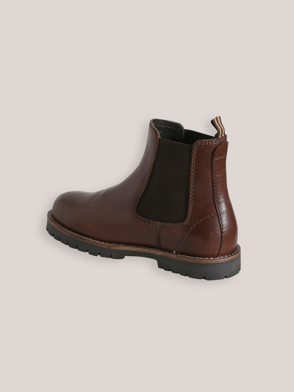 Boots chelsea en cuir garçon