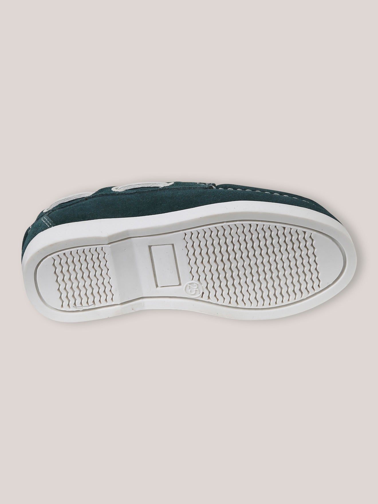 Chaussures bateau en cuir Garçon