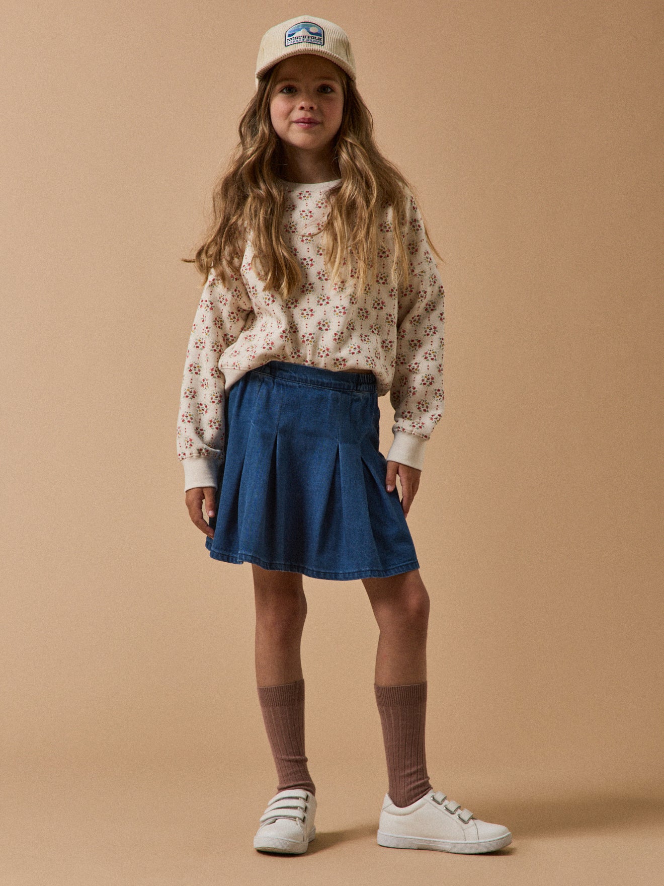 Baskets en cuir Garçon