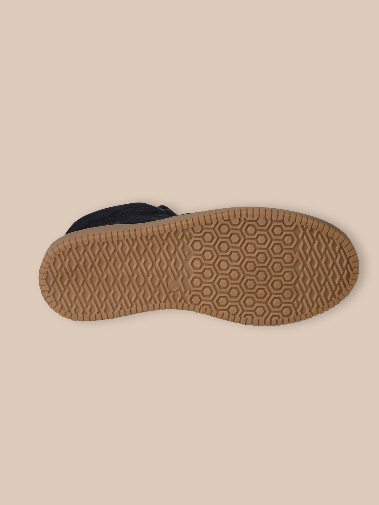 Hoge jongenssneakers in splitleer