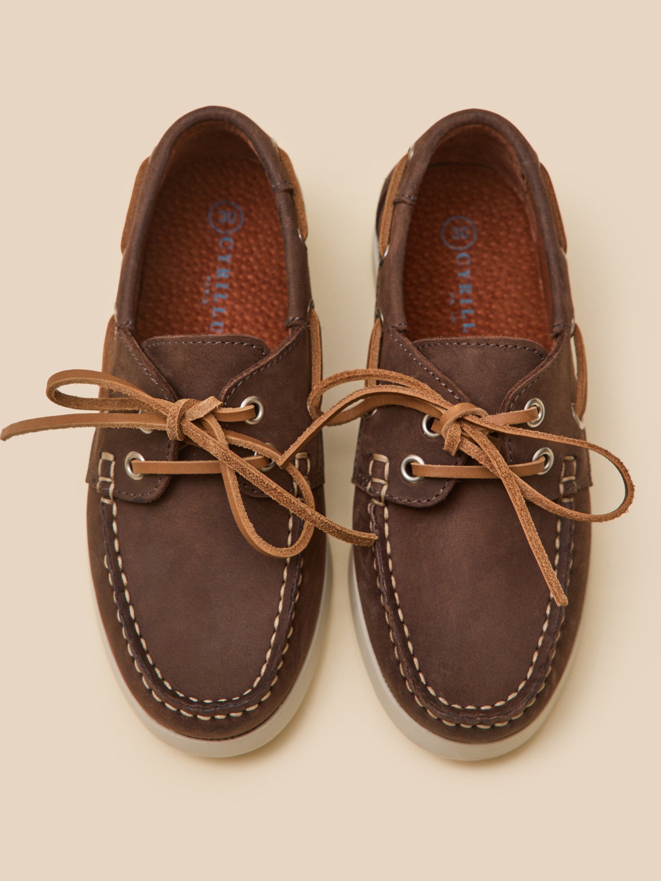 Leren bootschoenen voor jongens