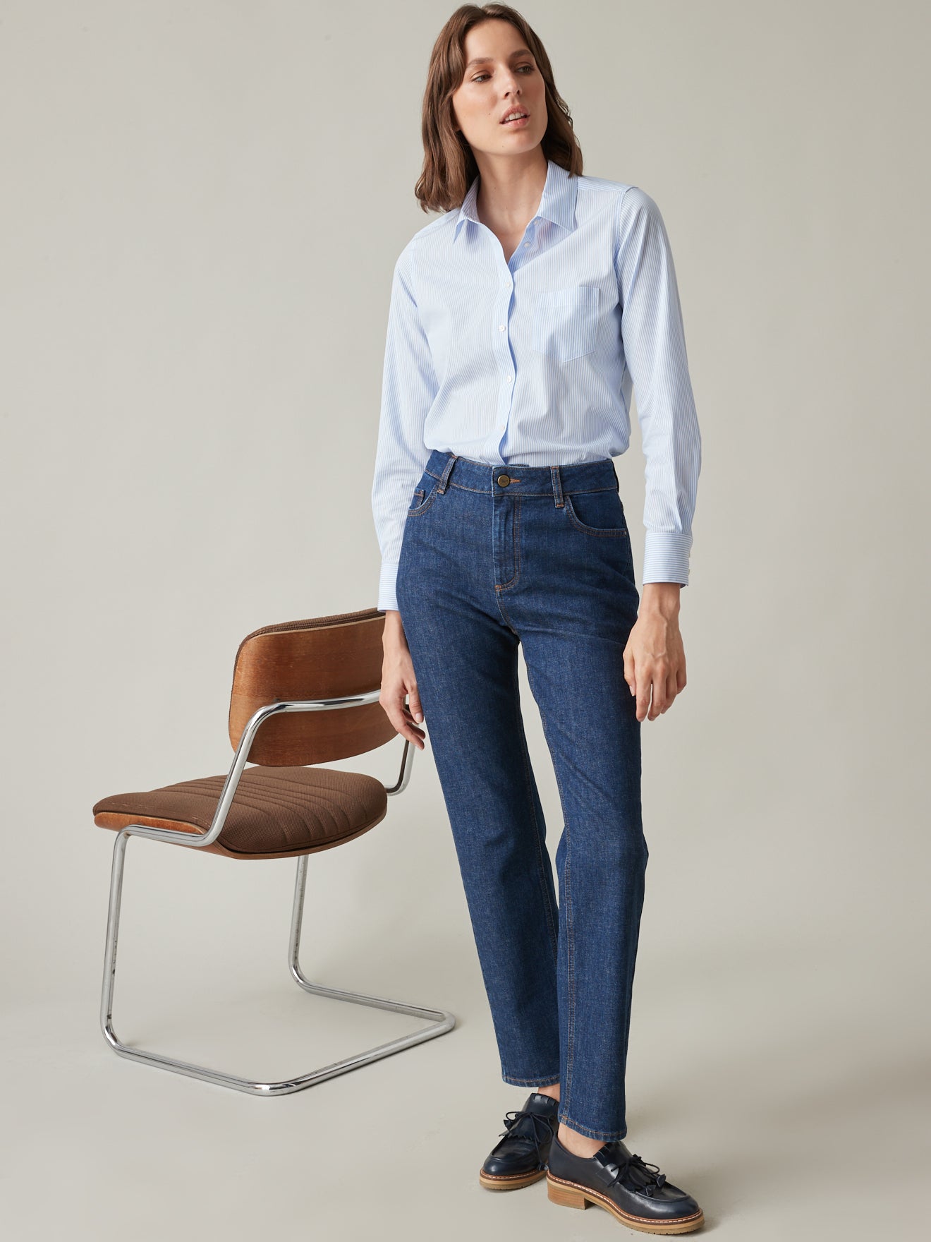 Chemise popeline femme - Coton biologique