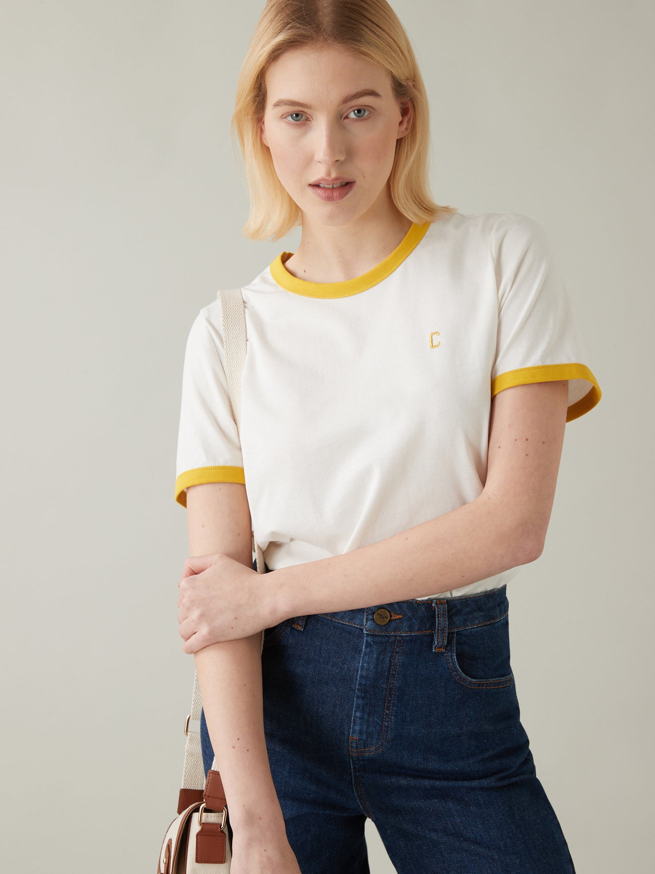 Damesshirt in biokaton