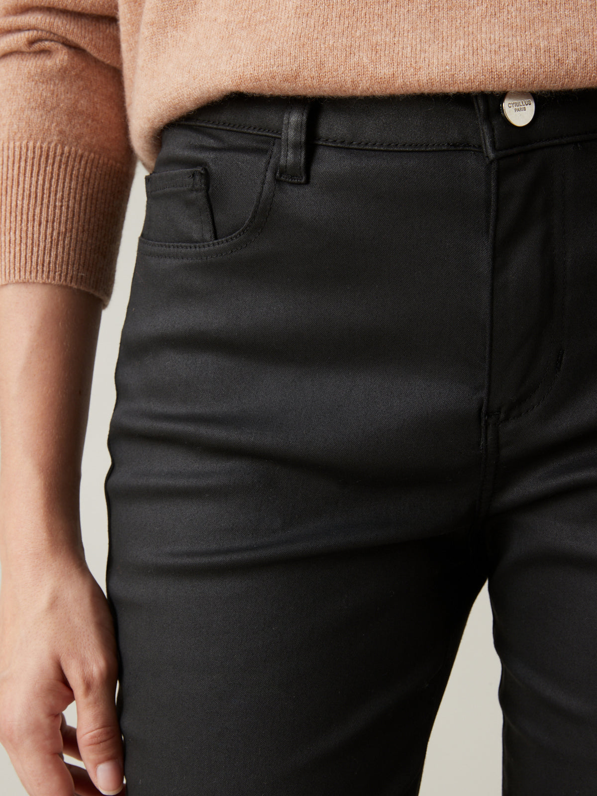 Gecoate damesjeans, slim fit
