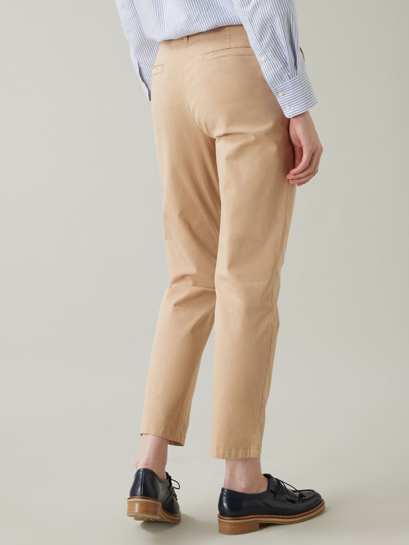 Chino coton stretch femme