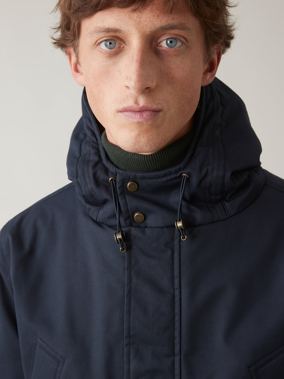 Parka fourrée homme