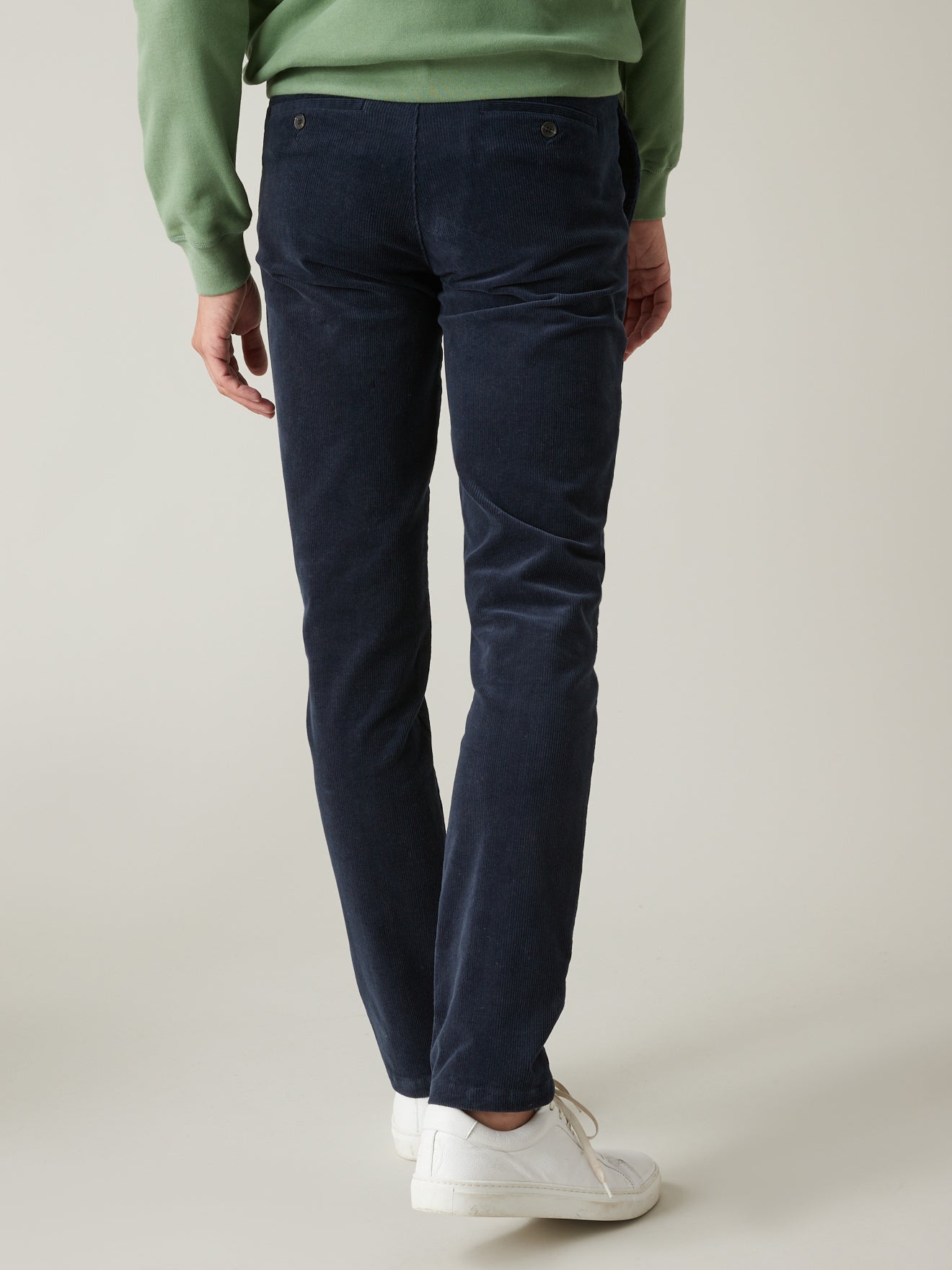 Chino velours regular homme