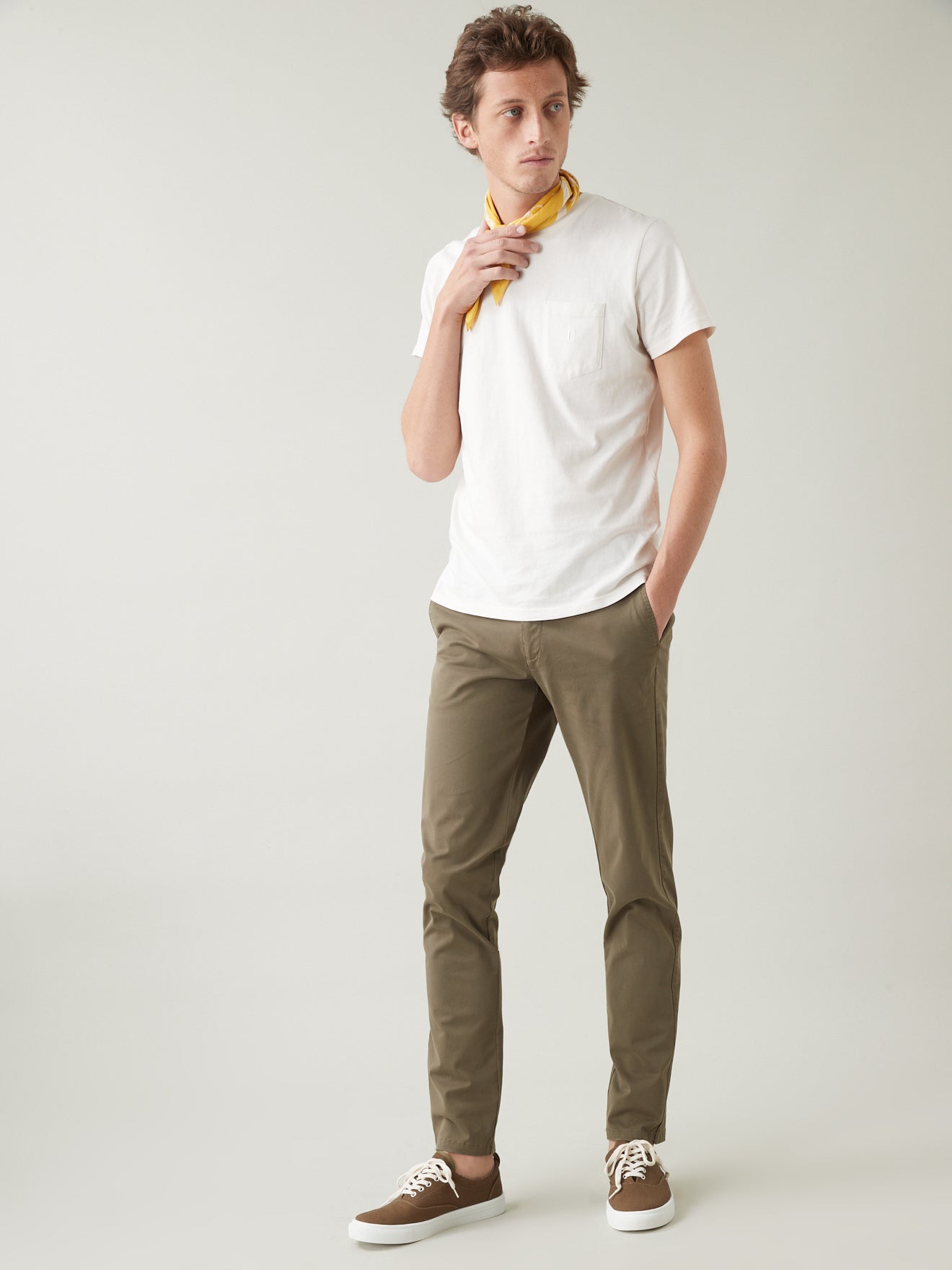 Chino herenbroek