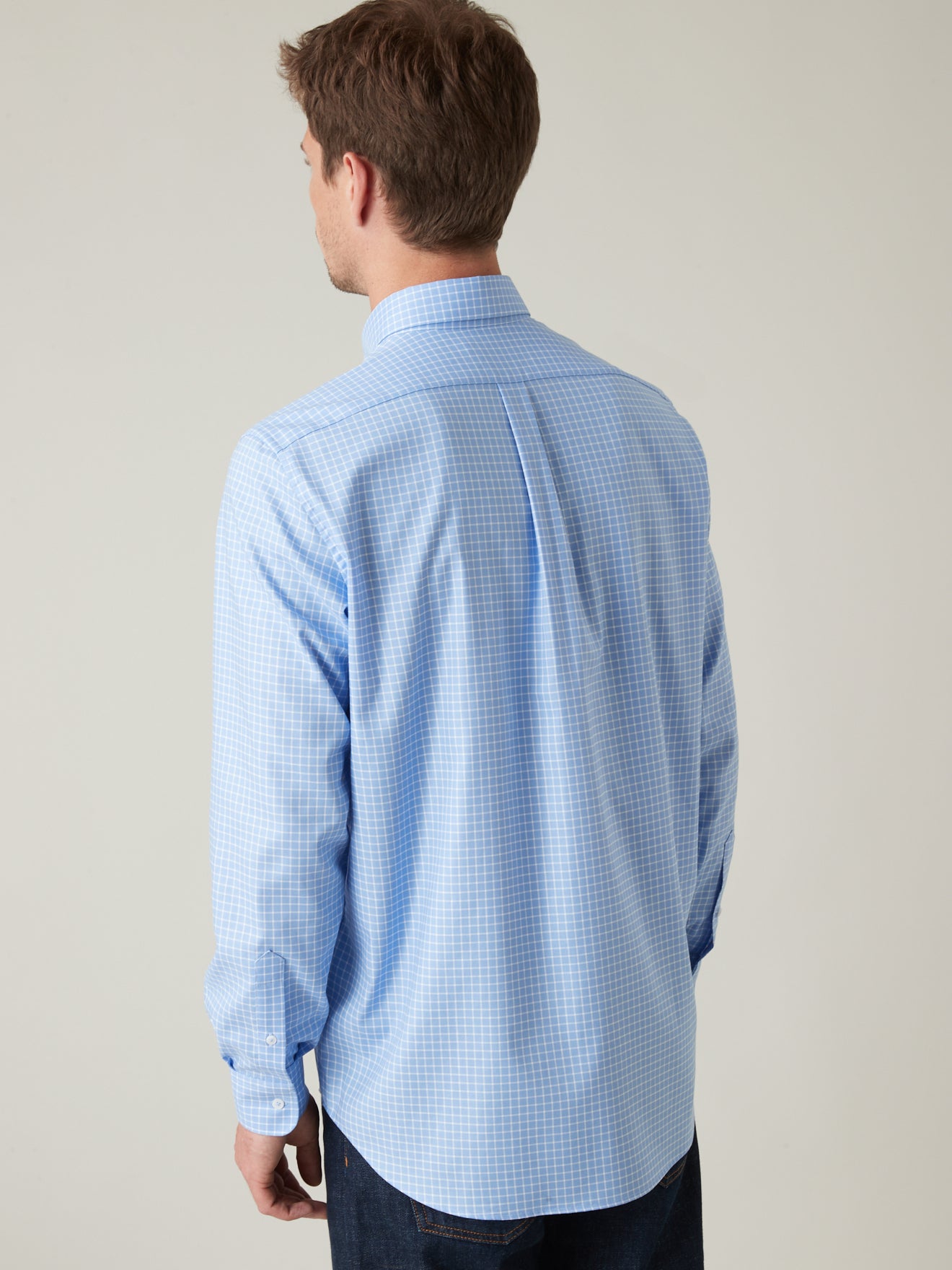 Chemise Classic Fit carreaux homme non iron