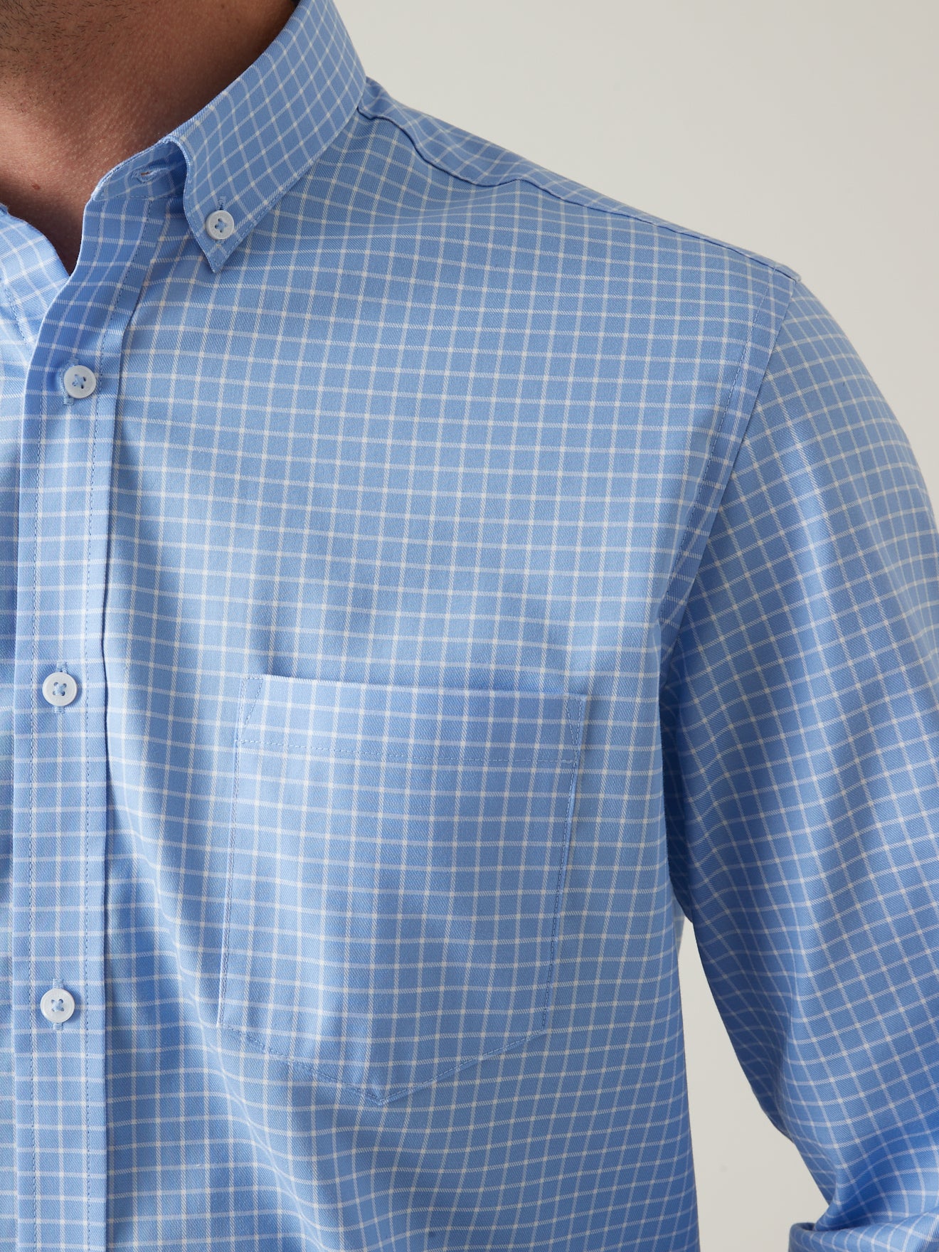 Chemise Classic Fit carreaux homme non iron