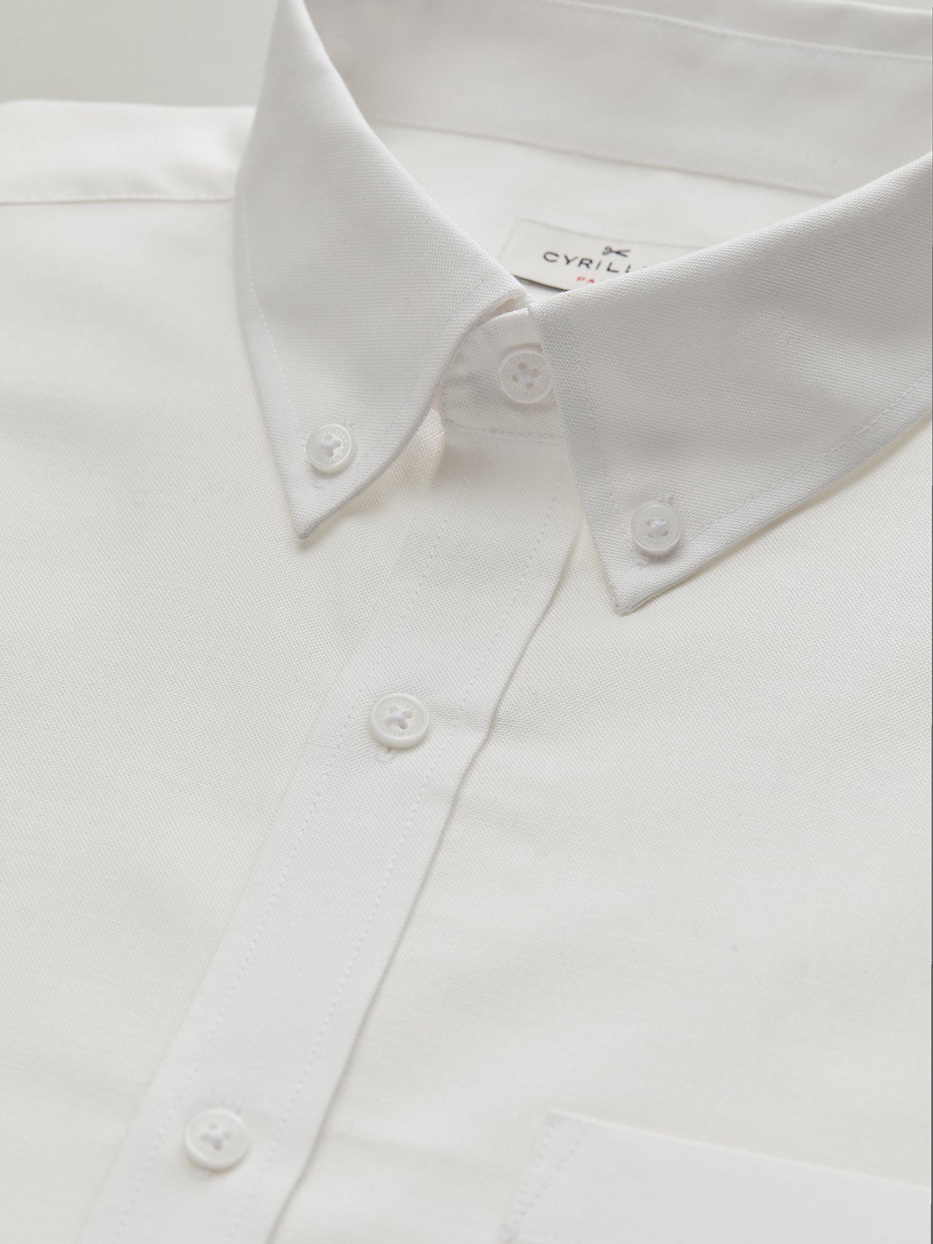 Classic fit herenhemd in oxfordstof - biokatoen