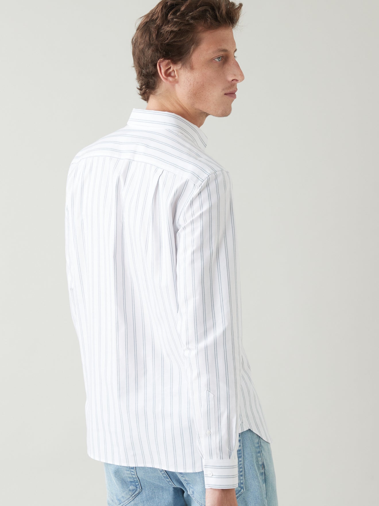 Classic fit herenhemd in oxfordstof - biokatoen