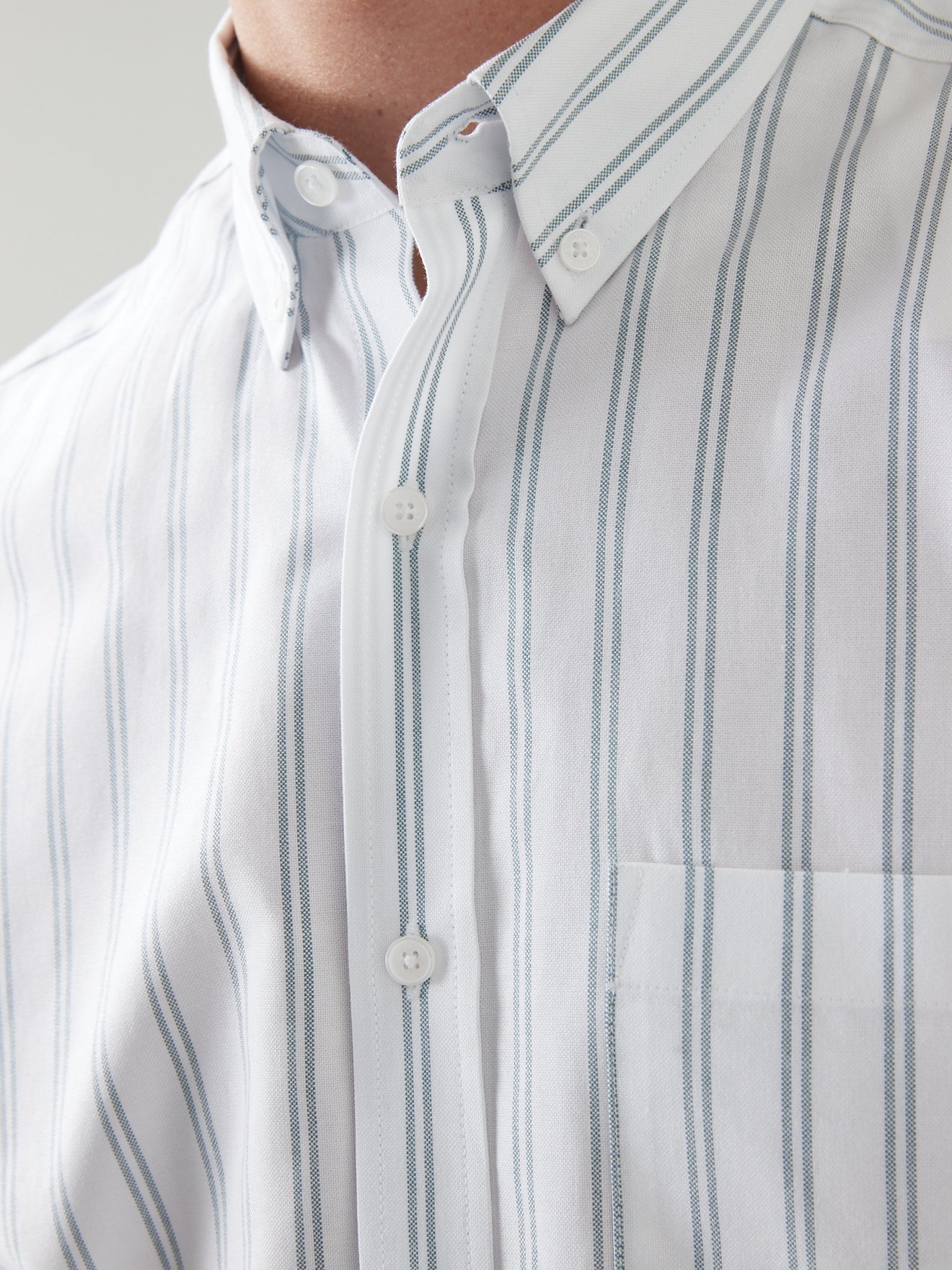 Classic fit herenhemd in oxfordstof - biokatoen