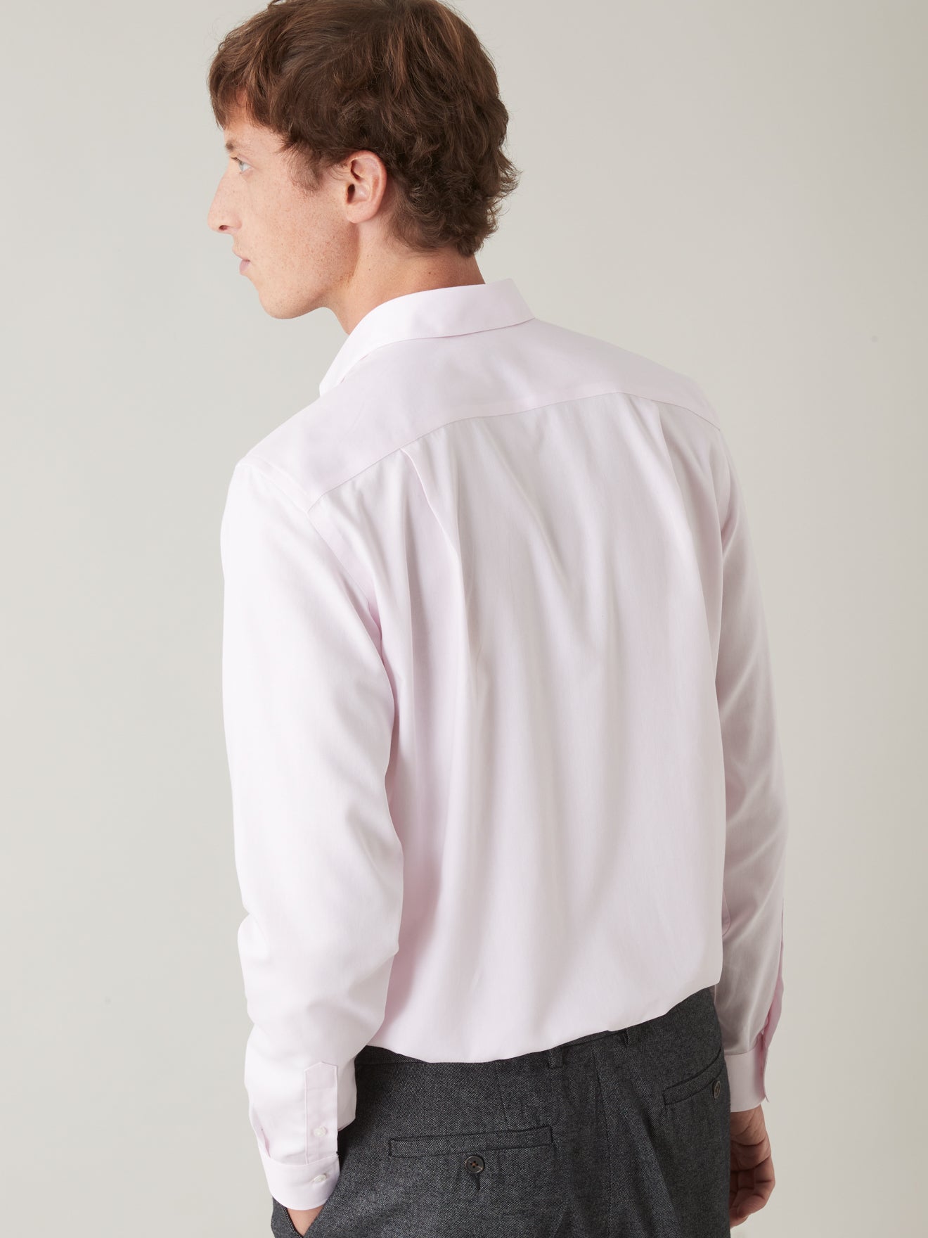 Chemise unie Regular Fit homme non iron