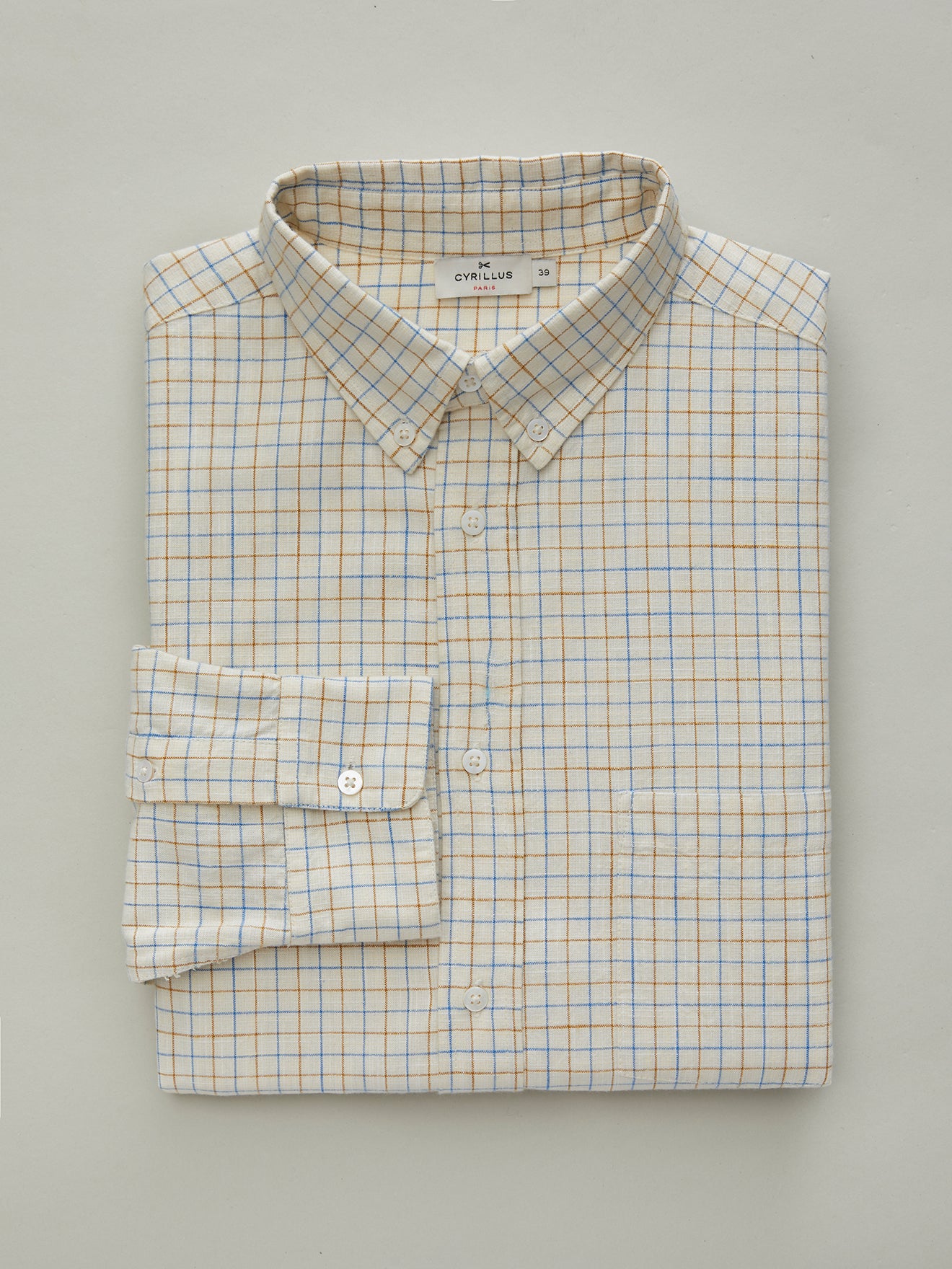 Chemise Regular Fit carreaux Tattersall homme