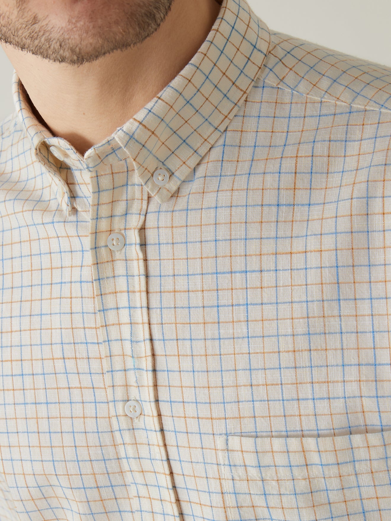 Chemise Regular Fit carreaux Tattersall homme