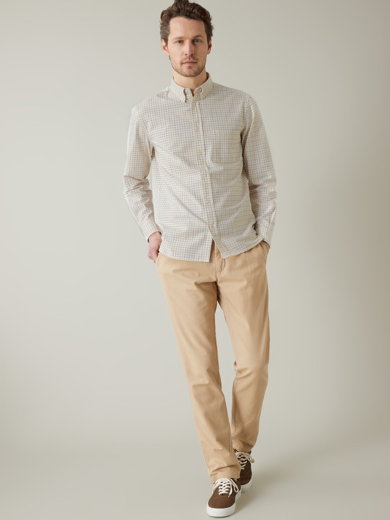 Chemise Regular Fit carreaux Tattersall homme