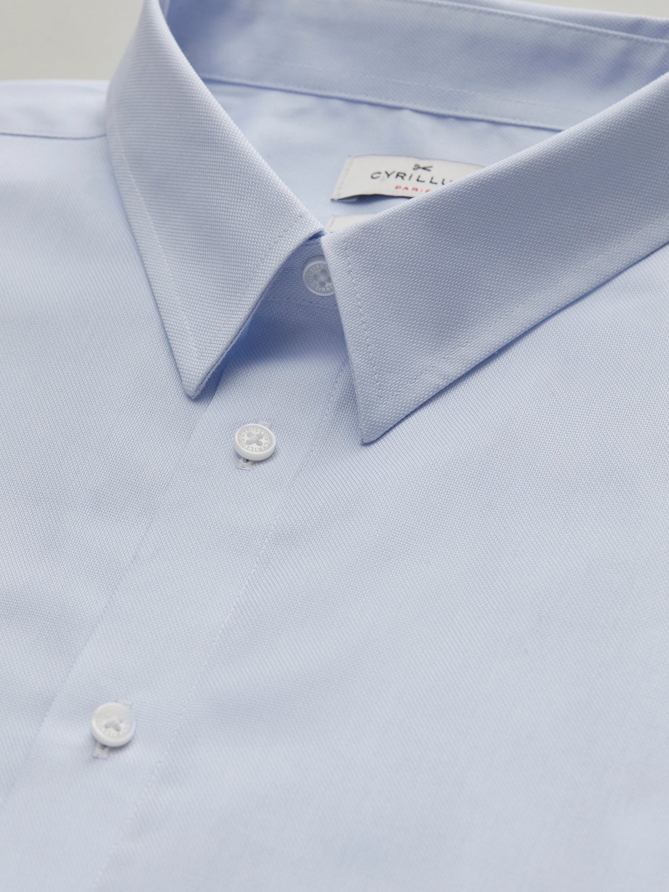 Chemise Slim Fit homme popeline unie non iron
