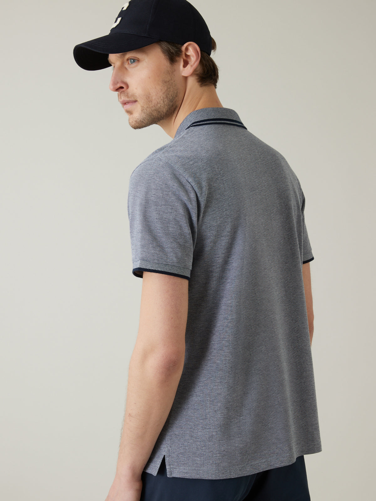 Polo maille piquée homme coton biologique