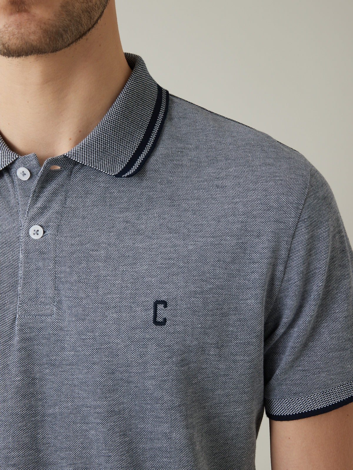 Polo maille piquée homme coton biologique