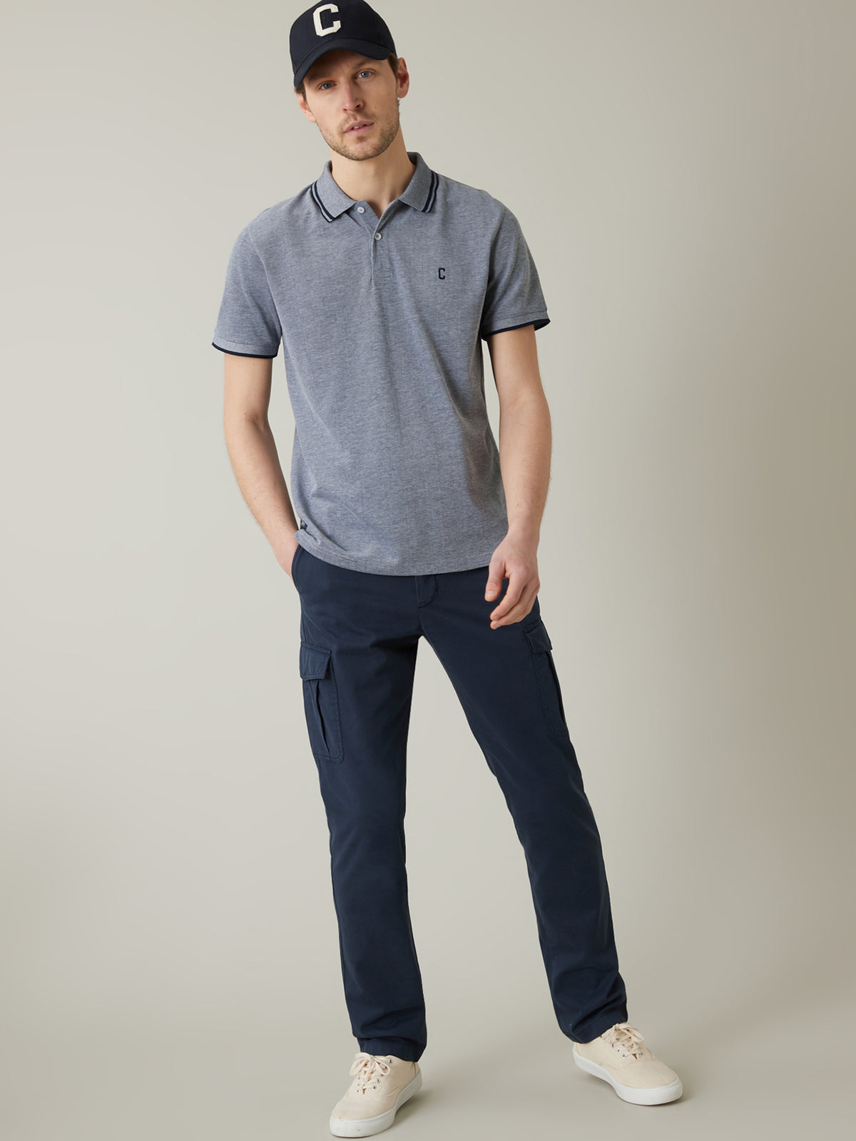 Polo maille piquée homme coton biologique