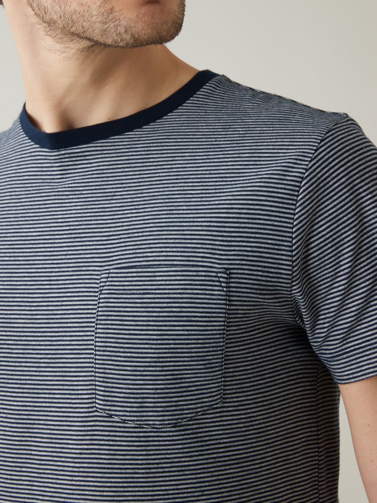 T-shirt rayé homme - coton biologique