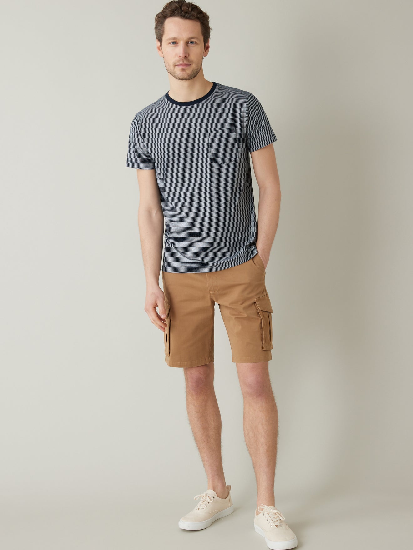 T-shirt rayé homme - coton biologique