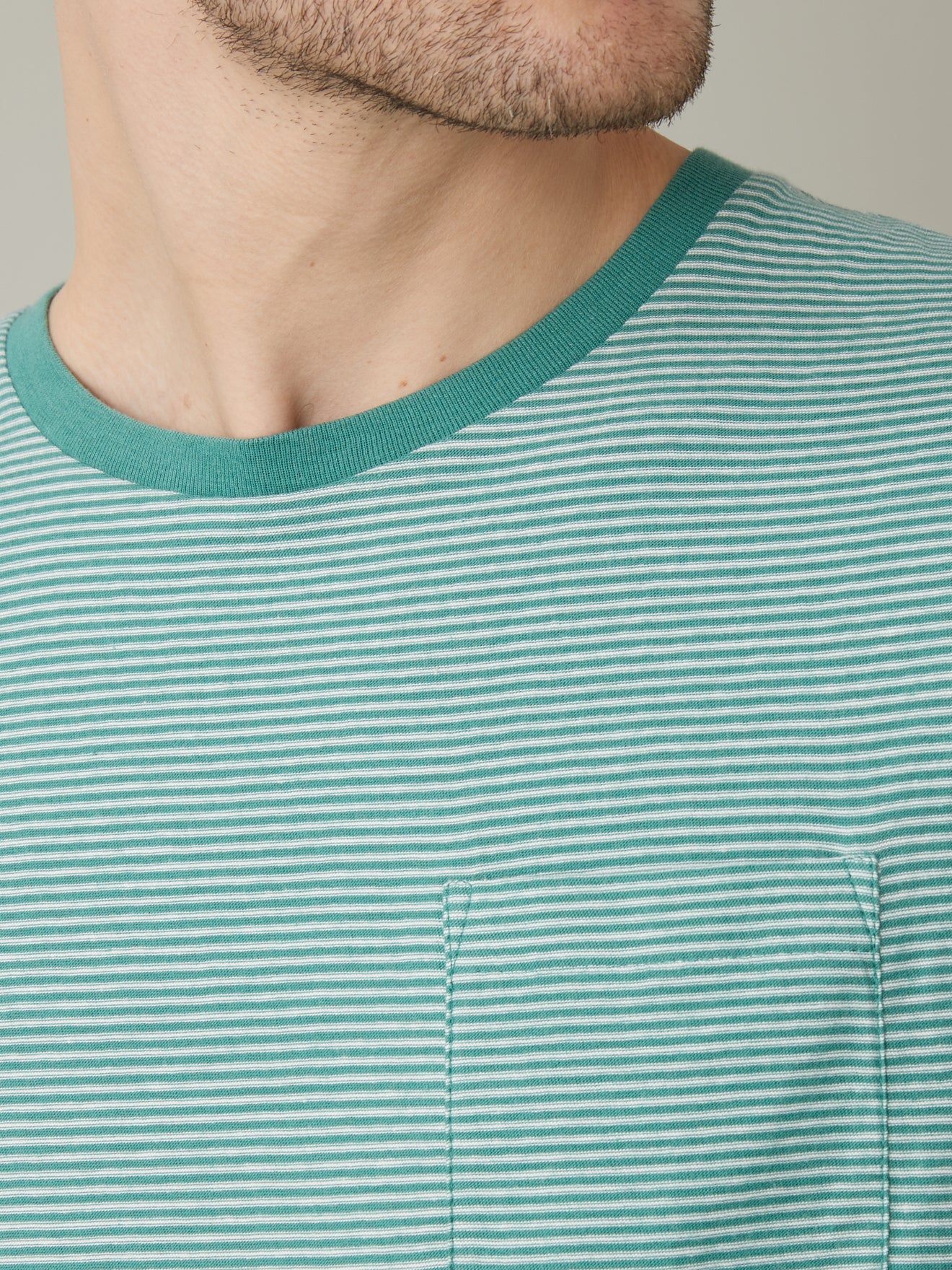 T-shirt rayé homme - coton biologique
