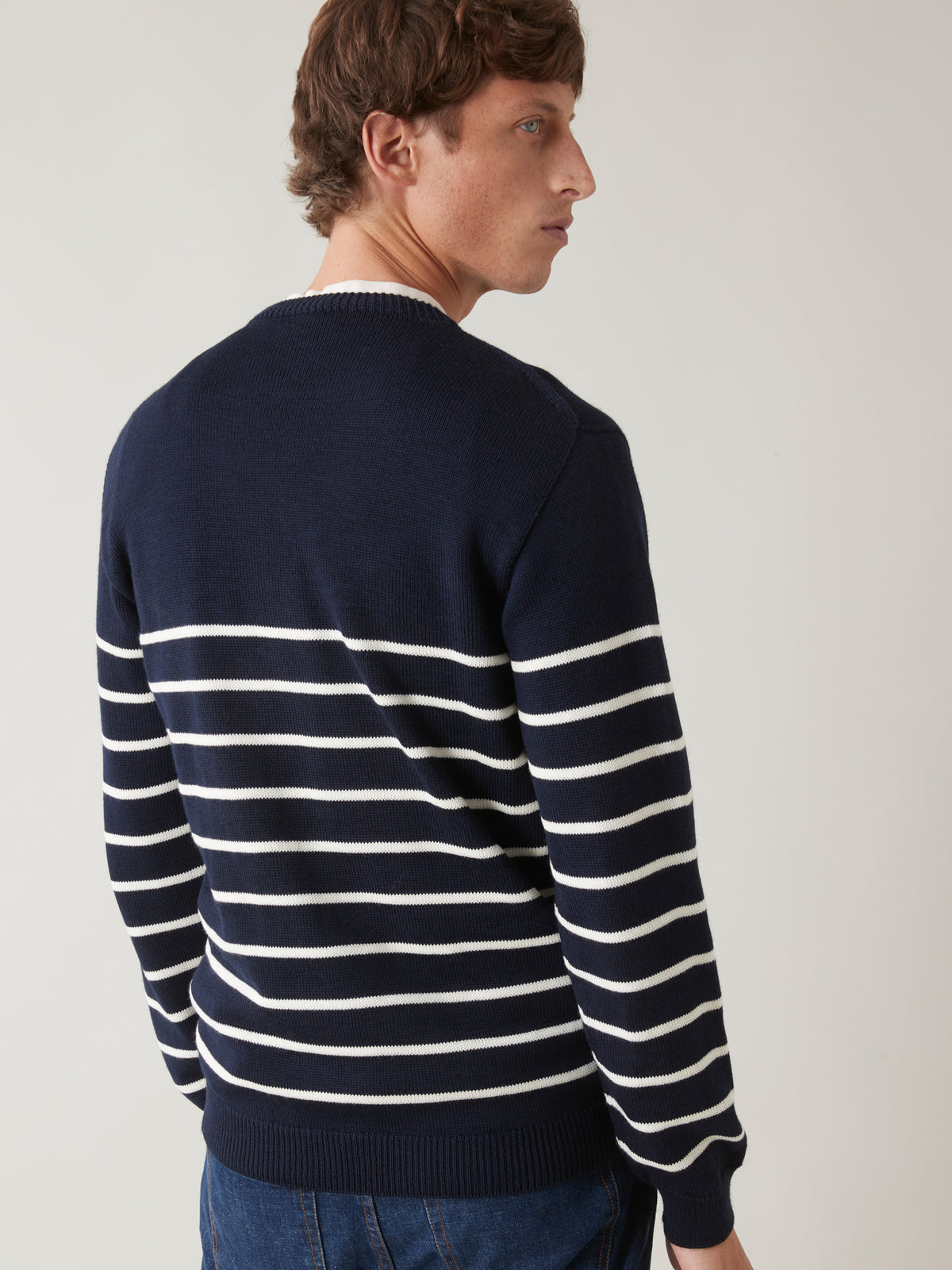 Pull marinière homme - Cyrillus X Les 3 Tricoteurs