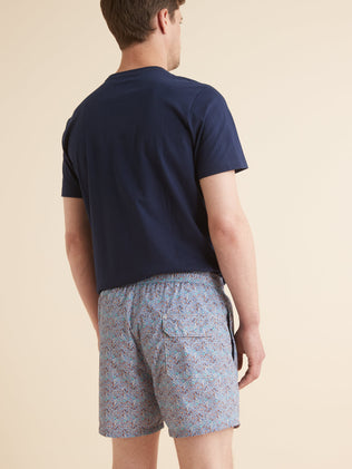 Short de bain imprimé cachemire homme