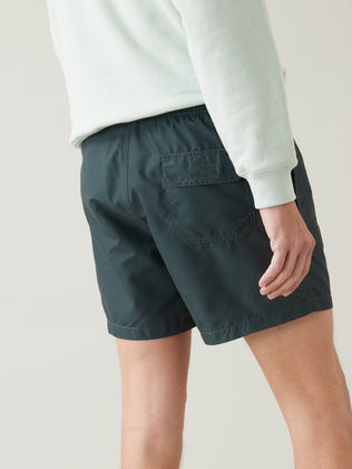Short de bain uni homme fibre recyclée