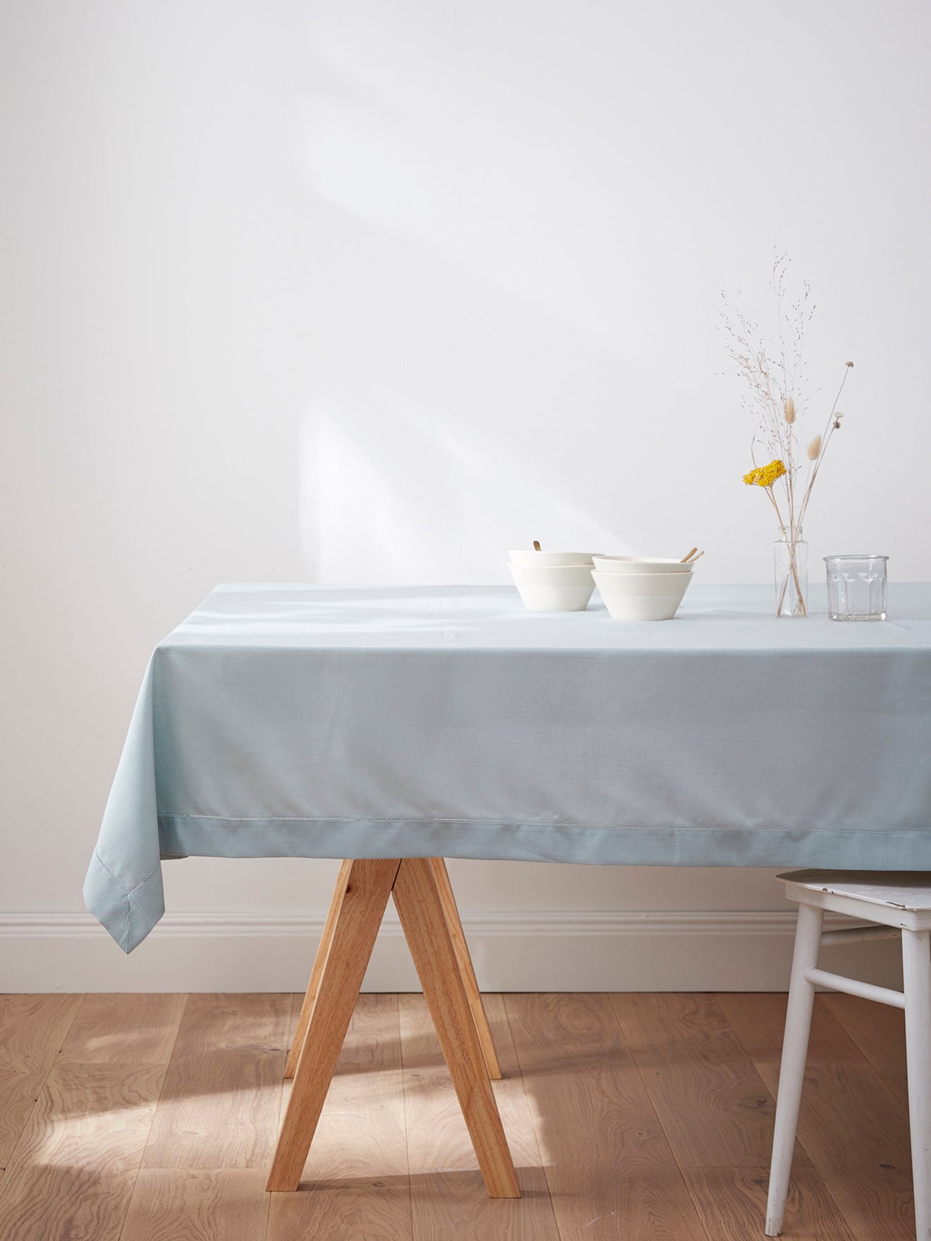 Nappe anti-taches aspect lin