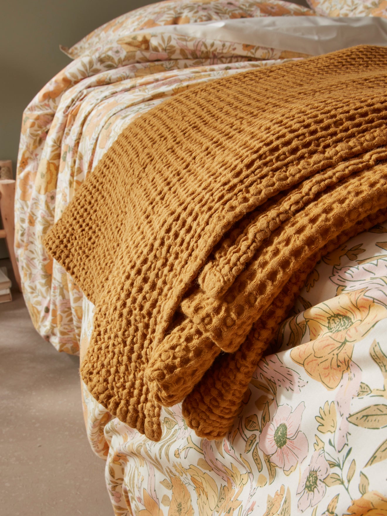 Plaid en gaze de coton