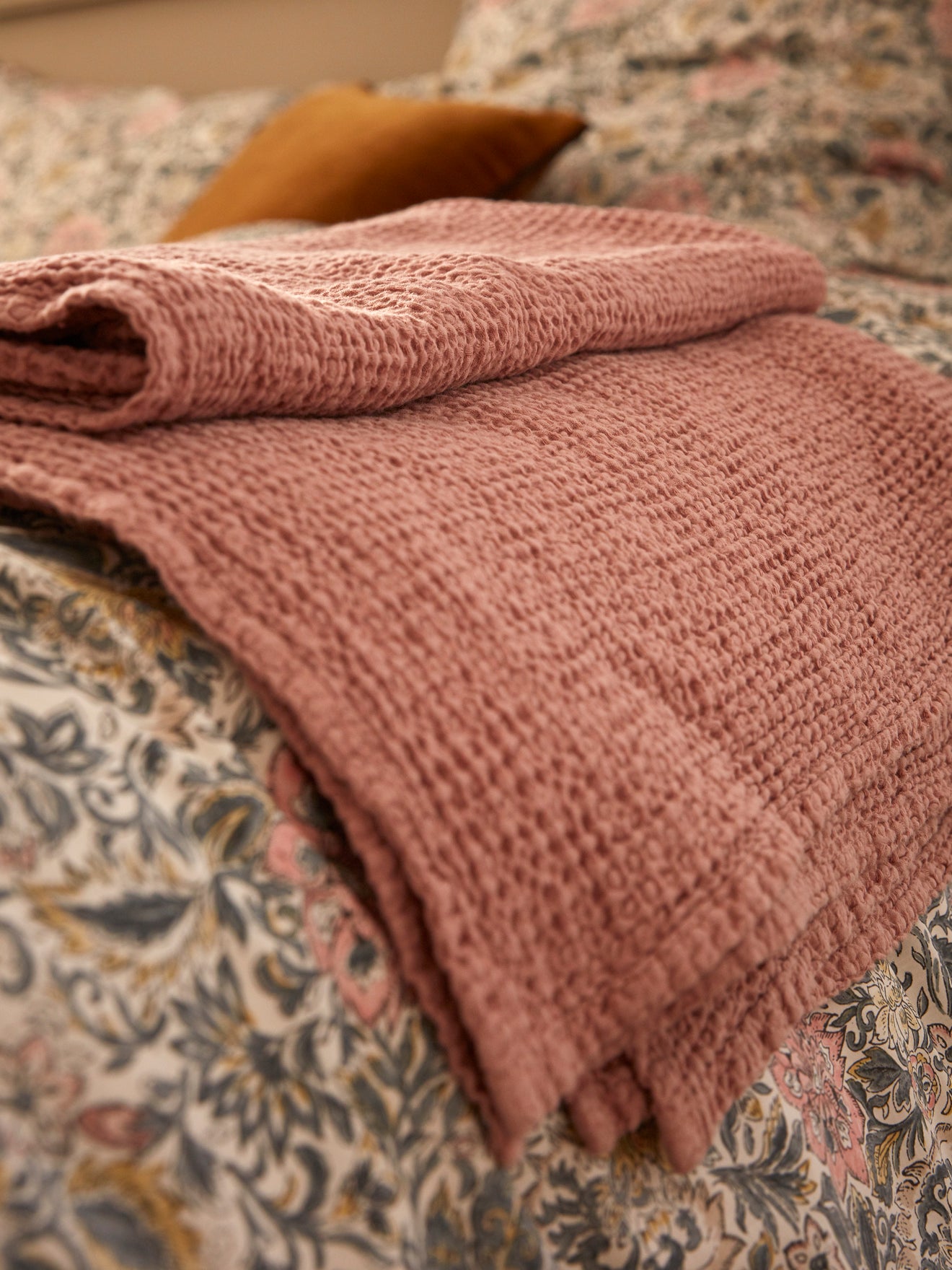 Plaid en gaze de coton