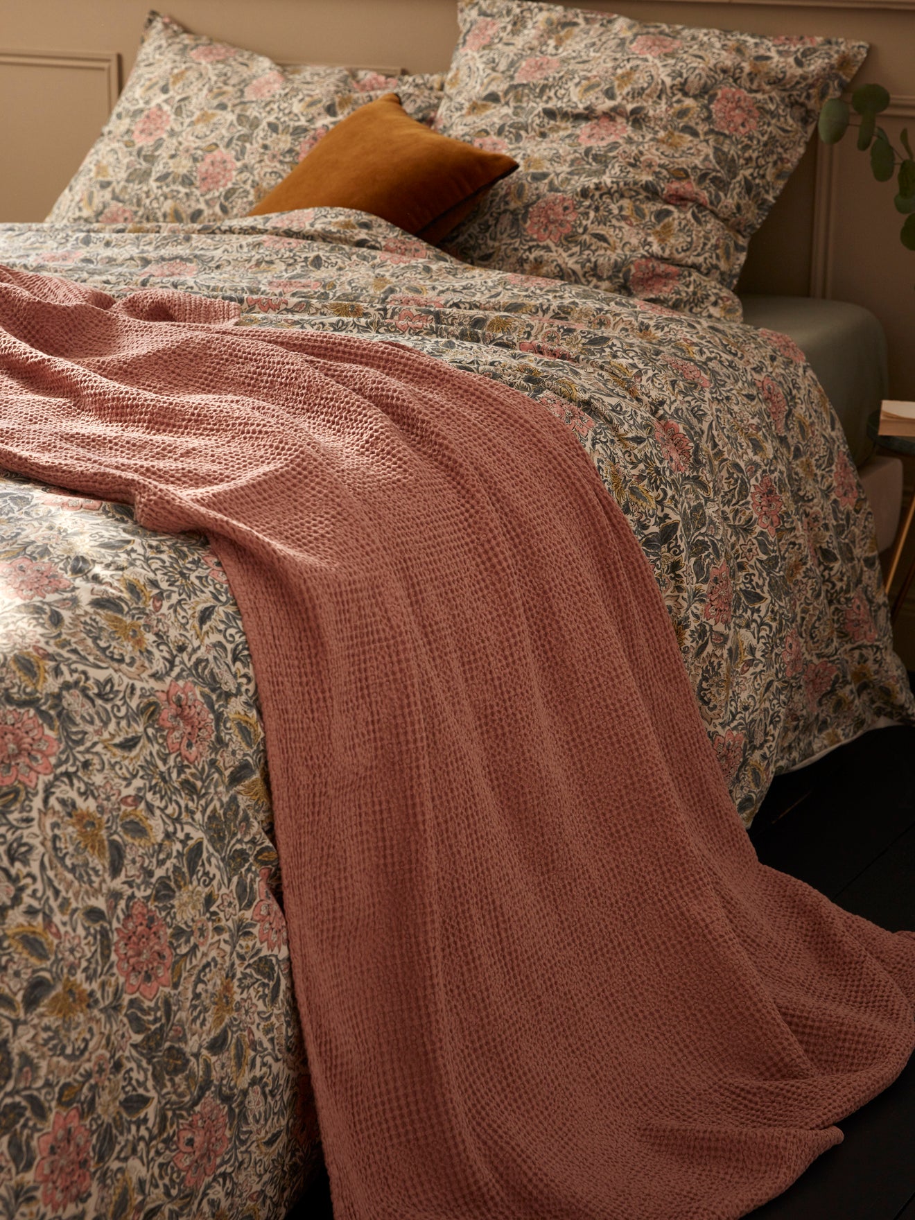 Plaid en gaze de coton