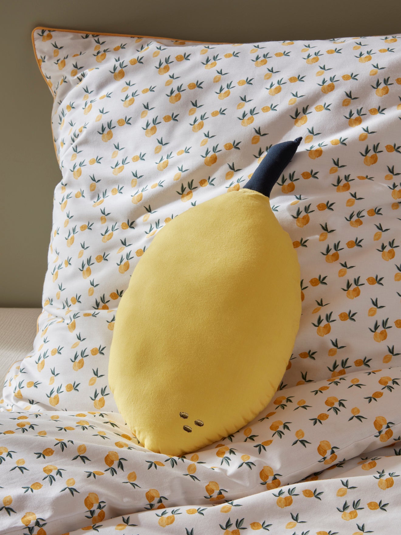 Coussin fruit en coton