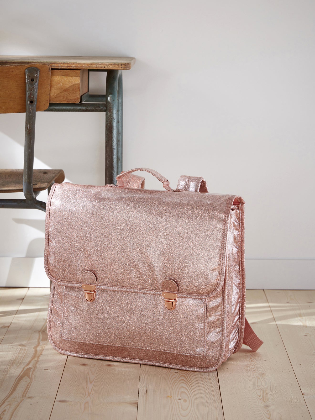 Cartable primaire "paillettes"