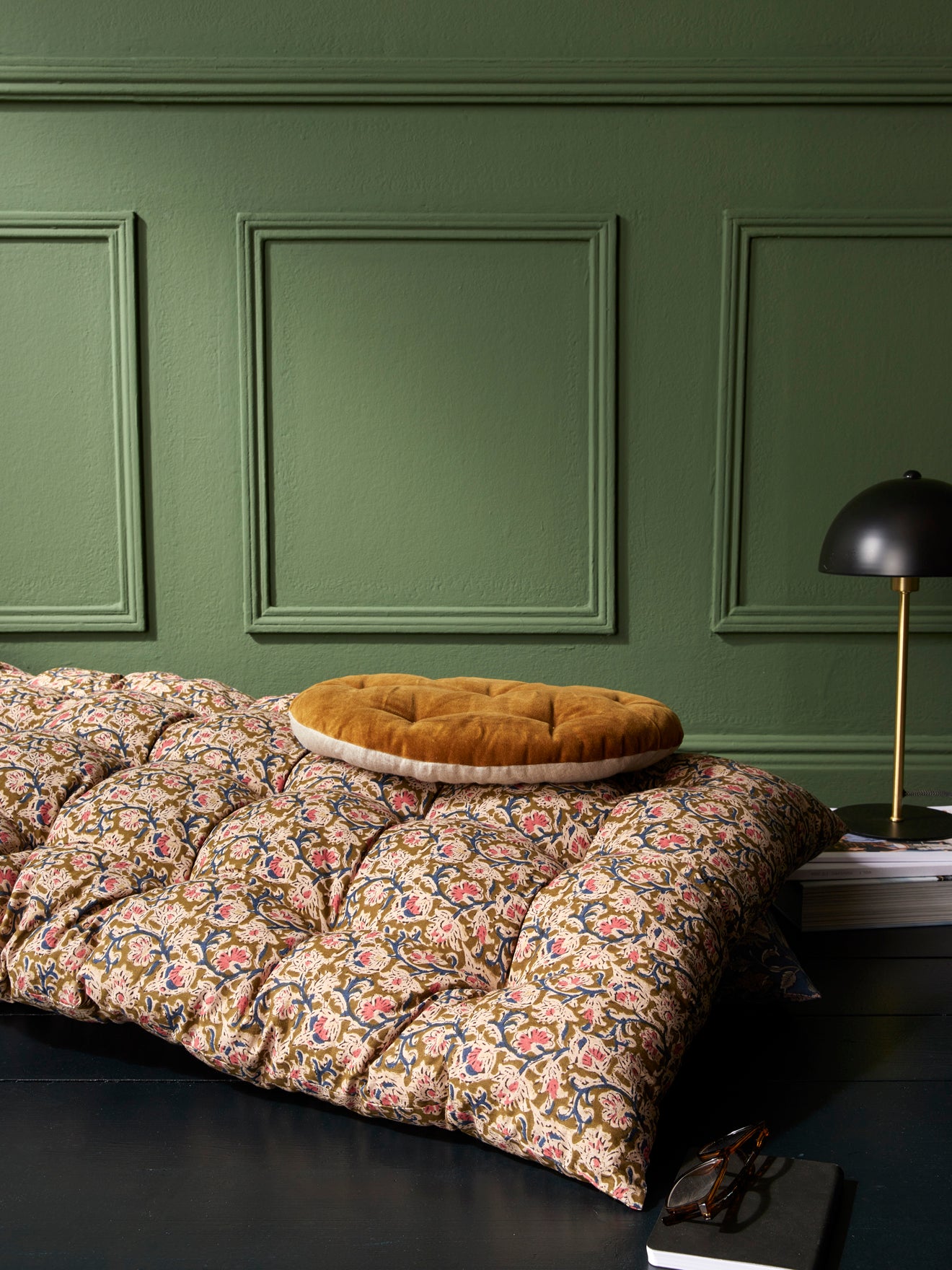 Matelas déco tissu indien