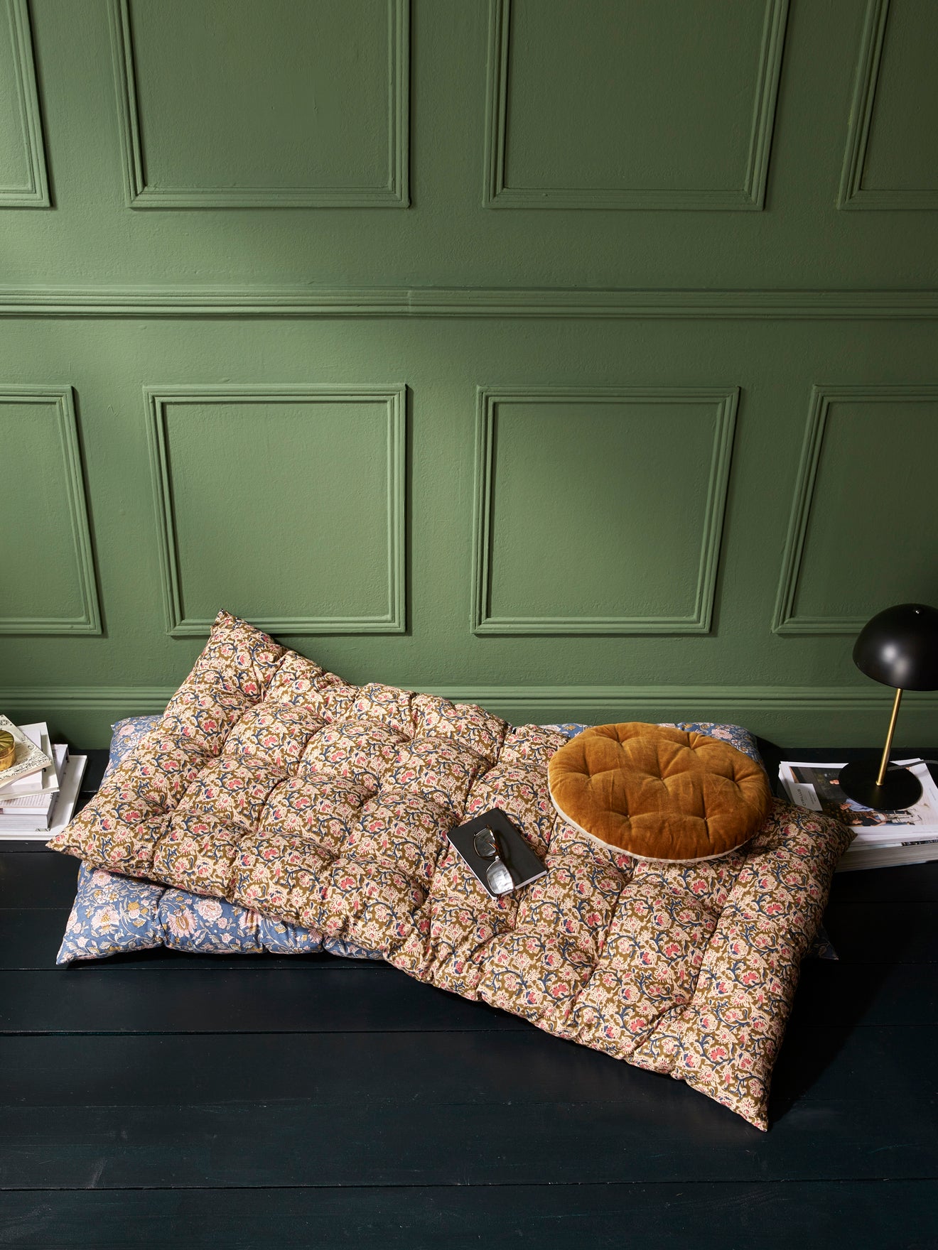 Matelas déco tissu indien