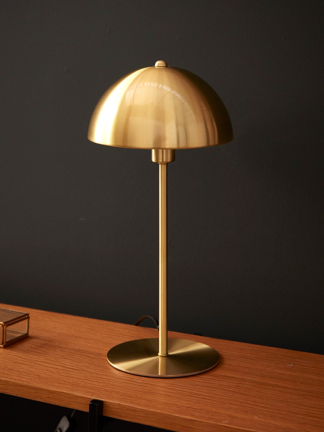Lampe champignon en métal