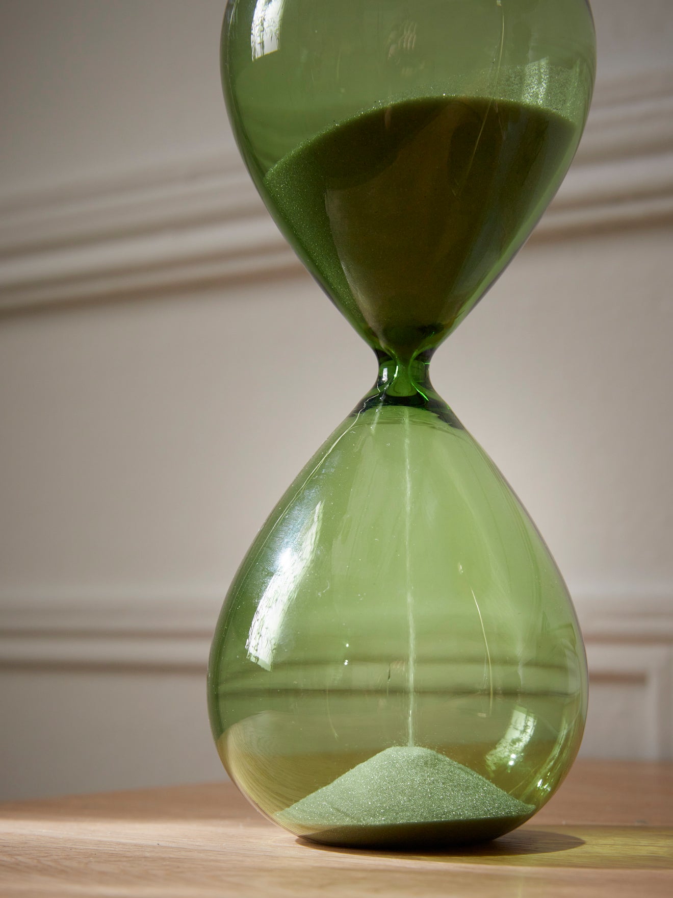 Sablier déco en verre