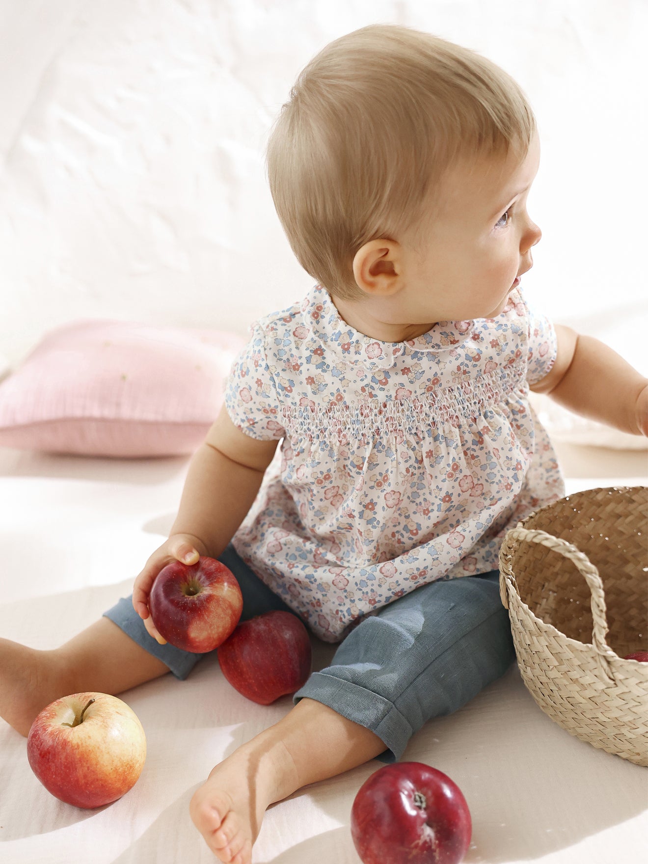 Blouse Bébé en tissu Liberty Ella&Libby