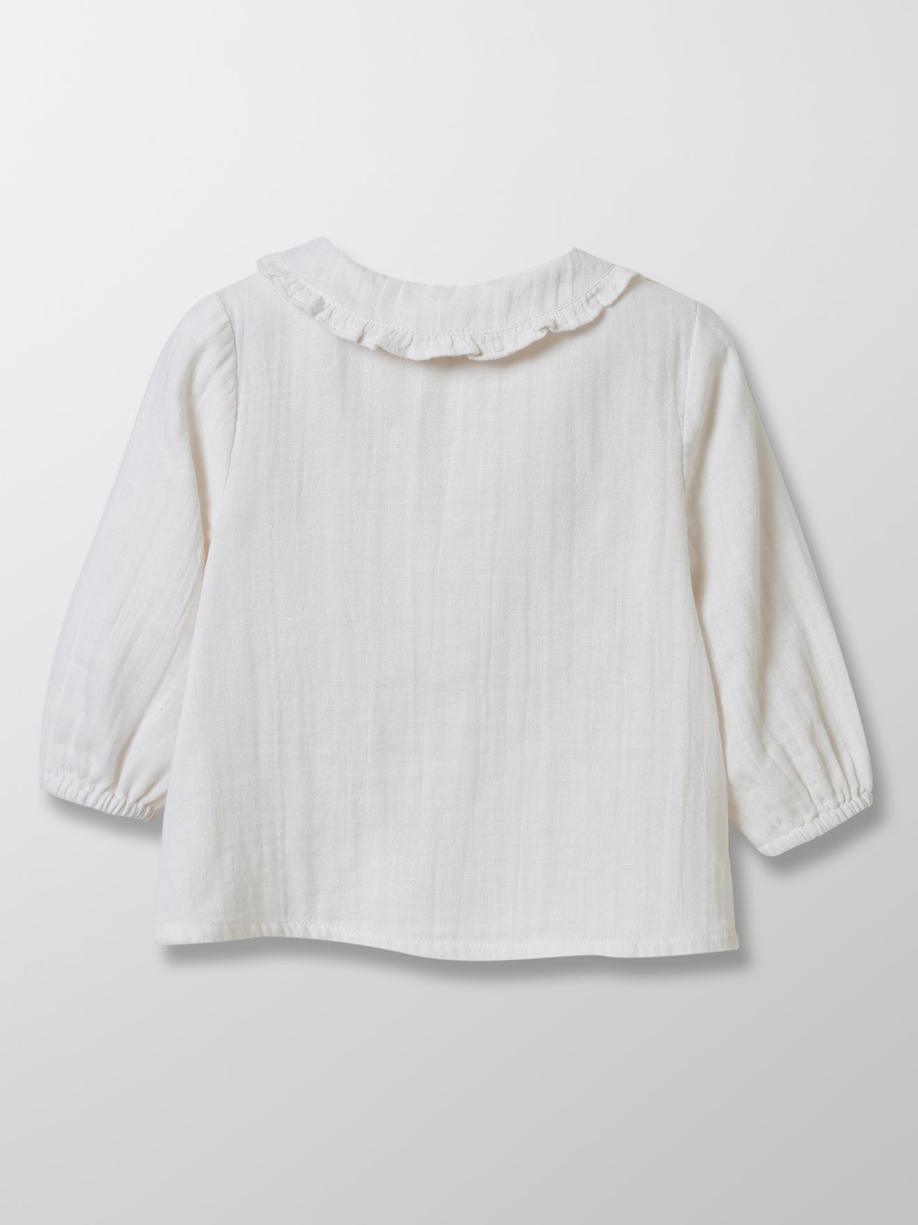 Blouse bébé en gaze de coton