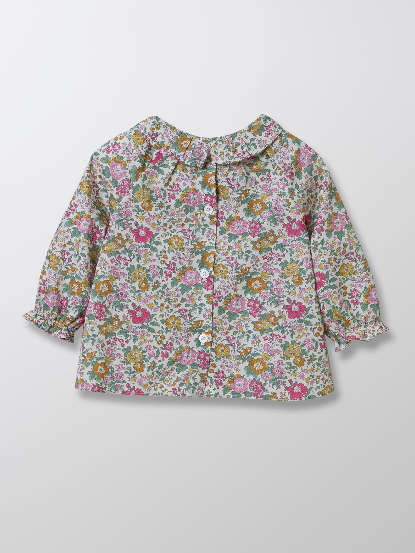 Blouse bébé en tissu Liberty Clare Rich